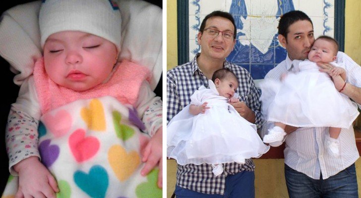 Dieses schwule Paar adoptierte ein HIV-infiziertes Mädchen, das von 10 Familien abgelehnt worden war